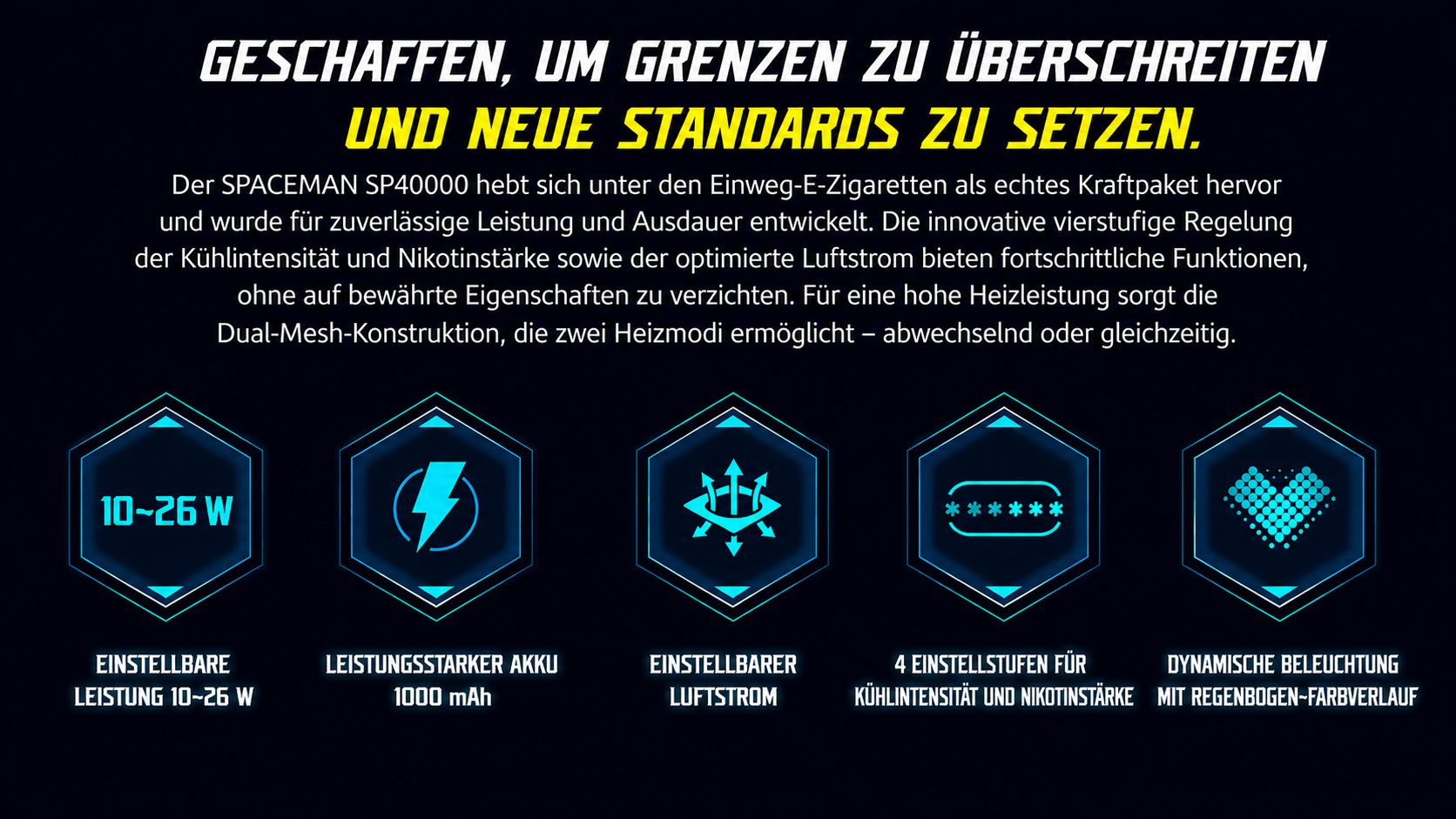 Einweg E-Zigaretten SP40000