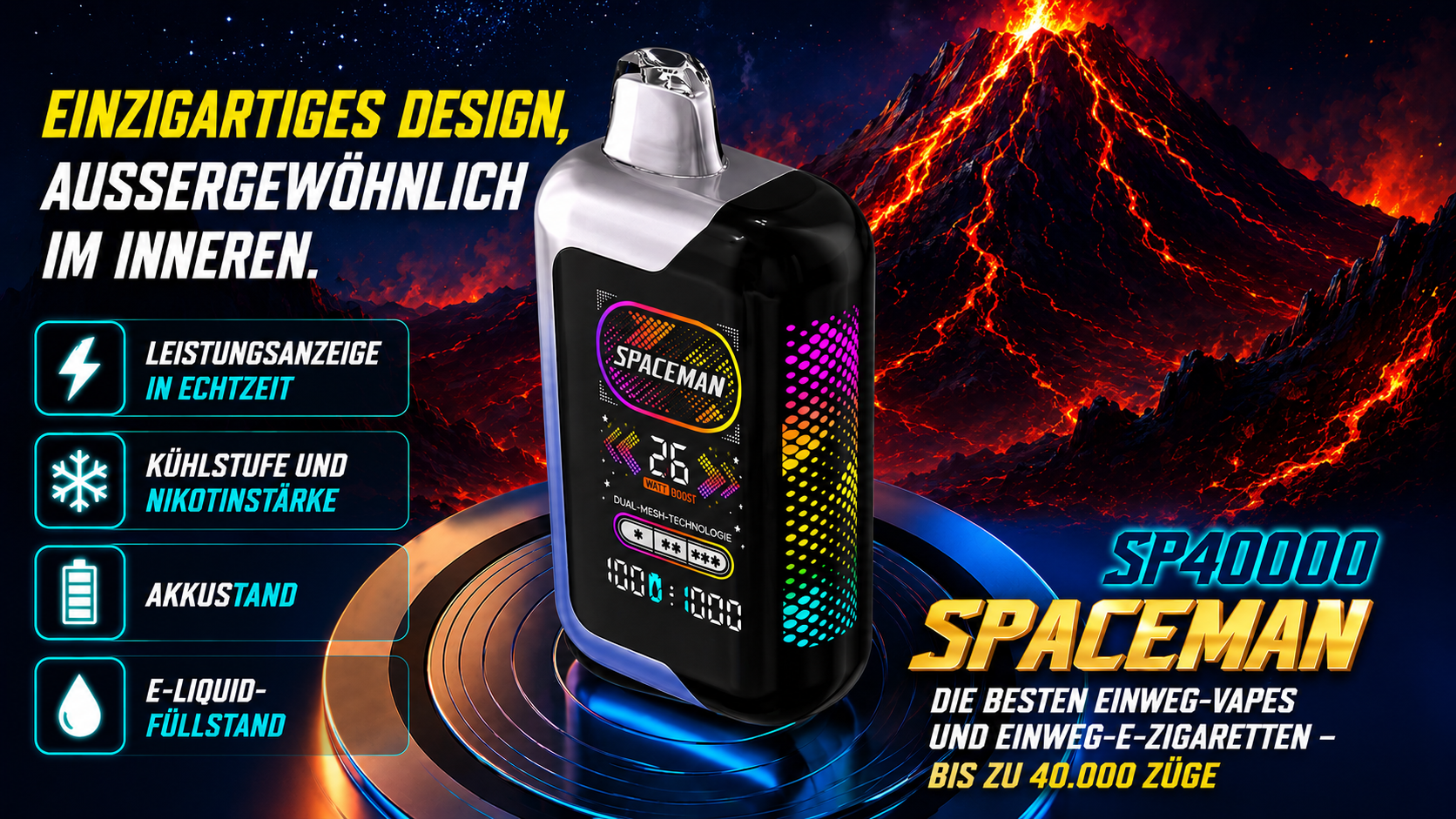 Die besten Einweg Vapes SP40000